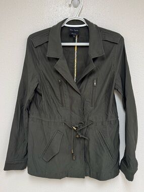 Eden Society - Olive Utility Drawstring Jacket - Women’s Small